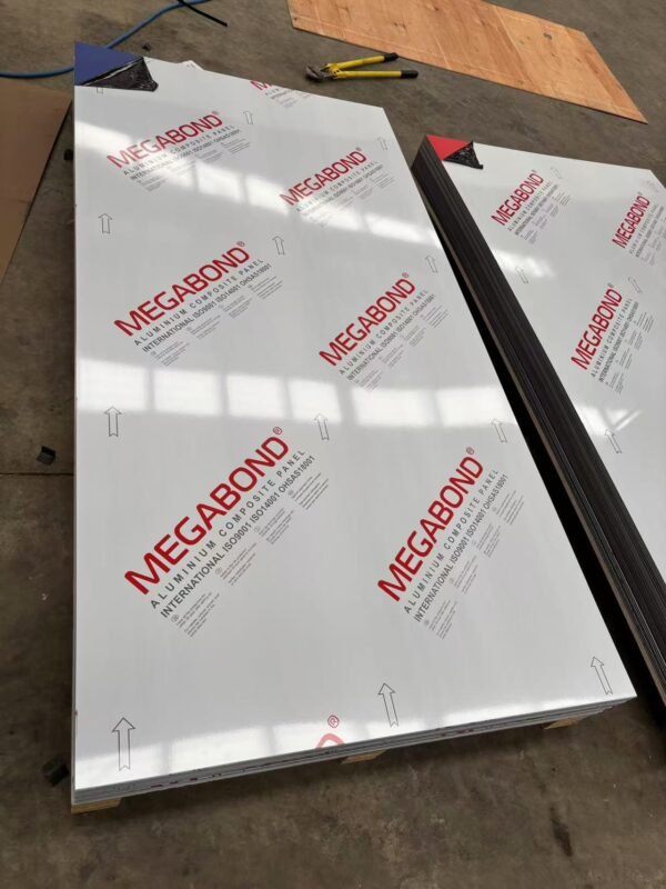 Aluminum Composite Panel ACM 3mm Gloss White (0.08mm)