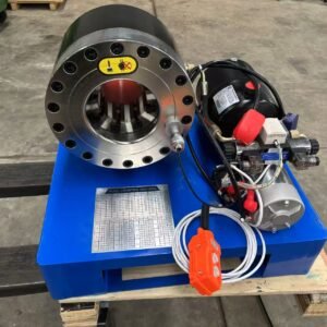 Brand new 12V/24V mobile hydraulic hose crimping machine.