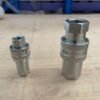 Screw type hydraulic quick coupling with BSP thread for 1/2” Hose - one set